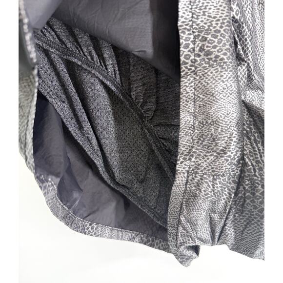 Free People FP Movement Shorts Diamondback Snake Print Medium Brief Lined Buckle - Picture 3 of 8